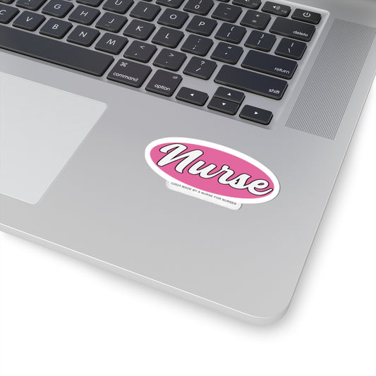 B O L D Nurse Kiss-Cut Sticker